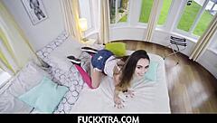 Mackenzie Mace Takes Huge Cock In Mouth And Pussy?