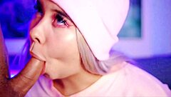 Valentina the submissive BBW gets mouth fucked daily