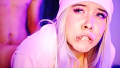 Valentina the submissive BBW gets mouth fucked daily