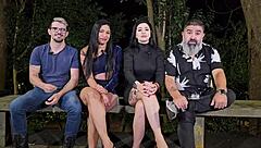 Public Outdoor Scene With Lalla Potira And Bill