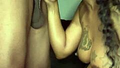 Messy anal fuck in the living room?