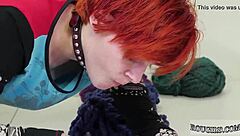 Bound teen 18+ in bondage domination fetish, anal assfucking leading to squirting orgasm and cum