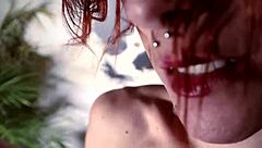 she gets horny after the photoshoot and fucks hard