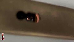 My heart races as wife fucks brazilian friend outside door