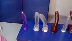 Lola Spice Tests Monster Dildos For Orgasm