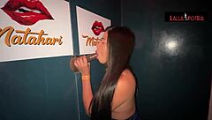 Gloryhole encounter with big dick and small one.