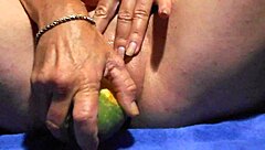 hey, wanna see me play with a cucumber?