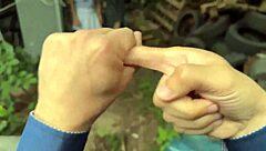 Hunter Fucks Beautiful Shaved Gypsy Girl At Abandoned House