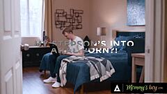 Pawg Blonde Milf Cherry Kiss Ass Fingered On Stepson's Porn