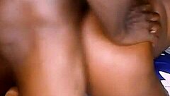 Intense doggystyle fingering leads to first squirting experience with wet pussy.