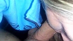 Sexy Blonde Sucking Dick