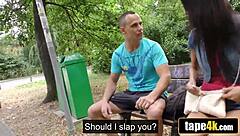 My Hot Brunette Girlfriend Turns Slut for Cash While I Watch