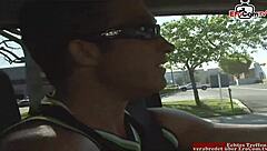 Brunette Milf With Big Boobs Enjoys Hard Cock After Pickup