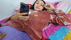 rosibel takes off condom for creampie