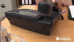 Daphne Rosen and Pippa Dee Get Pussies Slammed at Office