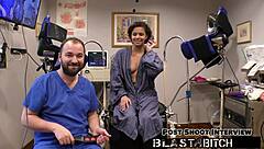 Doctor blasts Rebel Wyatt's pussy with cum!