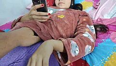 rosibel takes off condom for creampie