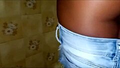 Stepdaughter shows off her ass in tiny shorts for me