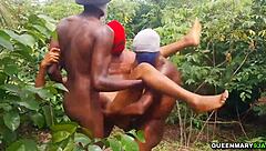 five african farmers moaning during rough fuck