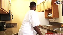 latina teen seduces bbc with small tits in stockings