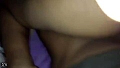 This is a homemade video featuring latina and black interracial amateurs.