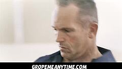 Gabbie Carter's Big Tits Groped by Marcus London