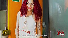 i wanna lick dat sumissive redhead's ass in castin