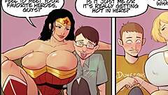 best of deilhs crash, powergirl, and wonder woman with monster cocks and big asses