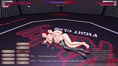 Kinky Fight Club Showdown: Losing Hard Against Kat!