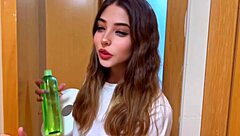 Surprised my stepfather watching porn and gave him a massage to get fucked