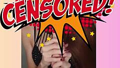 Stunning Redhead Sol Megan Fire in Sheer Strip Tease