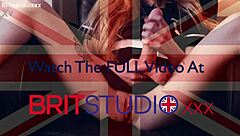 British nurse in cosplay tells you to wank your cock and cum hard for her!