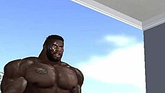 Huge hunk Clinton McDonald teaches wife to take huge black dick