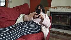 Horny Pregnant Stepmother Commands Stepson To Fuck Her Hairy Pussy