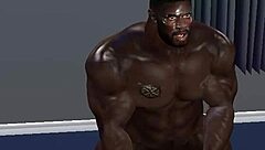 Huge hunk Clinton McDonald teaches wife to take huge black dick