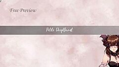 Pretty Submissive Drools Over Big Cock Gagging