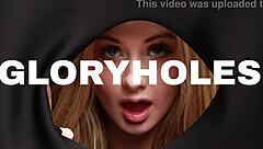 Want to see this blonde british student suck cock? She swallows a massive load of jizz in her underwear.