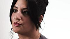 sarah arabic shows how women orgasm with big natural tits