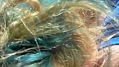 the blonde slut got fucked in public, then took a huge facial