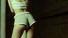 Beautiful Blonde Teen 18+ Amelia Posing With The Ball Exposing Stunning Body