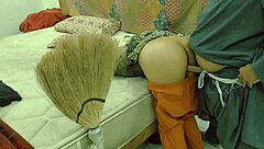 Beautiful Pakistani maid experiences first anal sex!