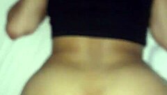 Latina bends over for black monster cock in doggystyle pounding