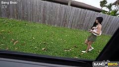 Watch Delilah take on everybody in wild orgy!