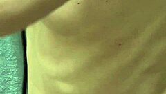 After my bath, i brushed teeth, then licked my soft nipples to make them erect 😍