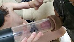 Shaved Japanese Amateur Gets Creampie In Homemade POV Fucking