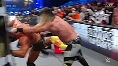 Seth Rollins Battles Austin Theory And Bobby Lashley In Survivor Series