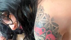 Caught in household fantasy with goth step sister trippi rose