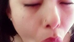 我喜欢看我的拉丁朋友在家自制深喉口交