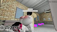 Me follo a mi amiga en un baño público