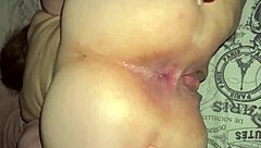 this big dick is fucking stepmom's anal with her wide ass and big tits